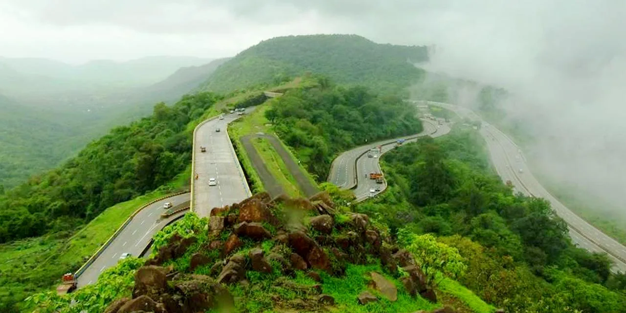 Misty green mountain road near Elephant House stays